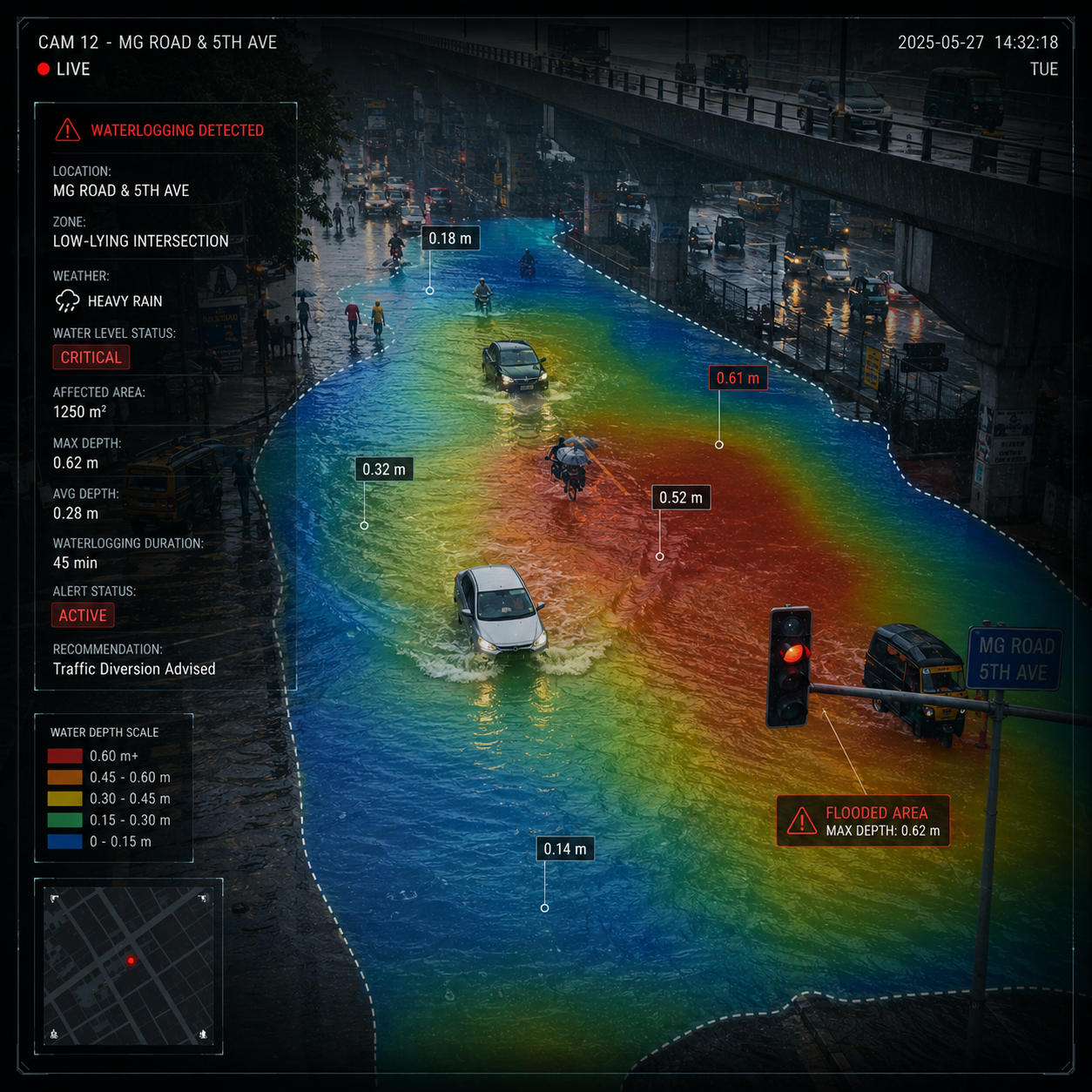 Waterlogging Detection